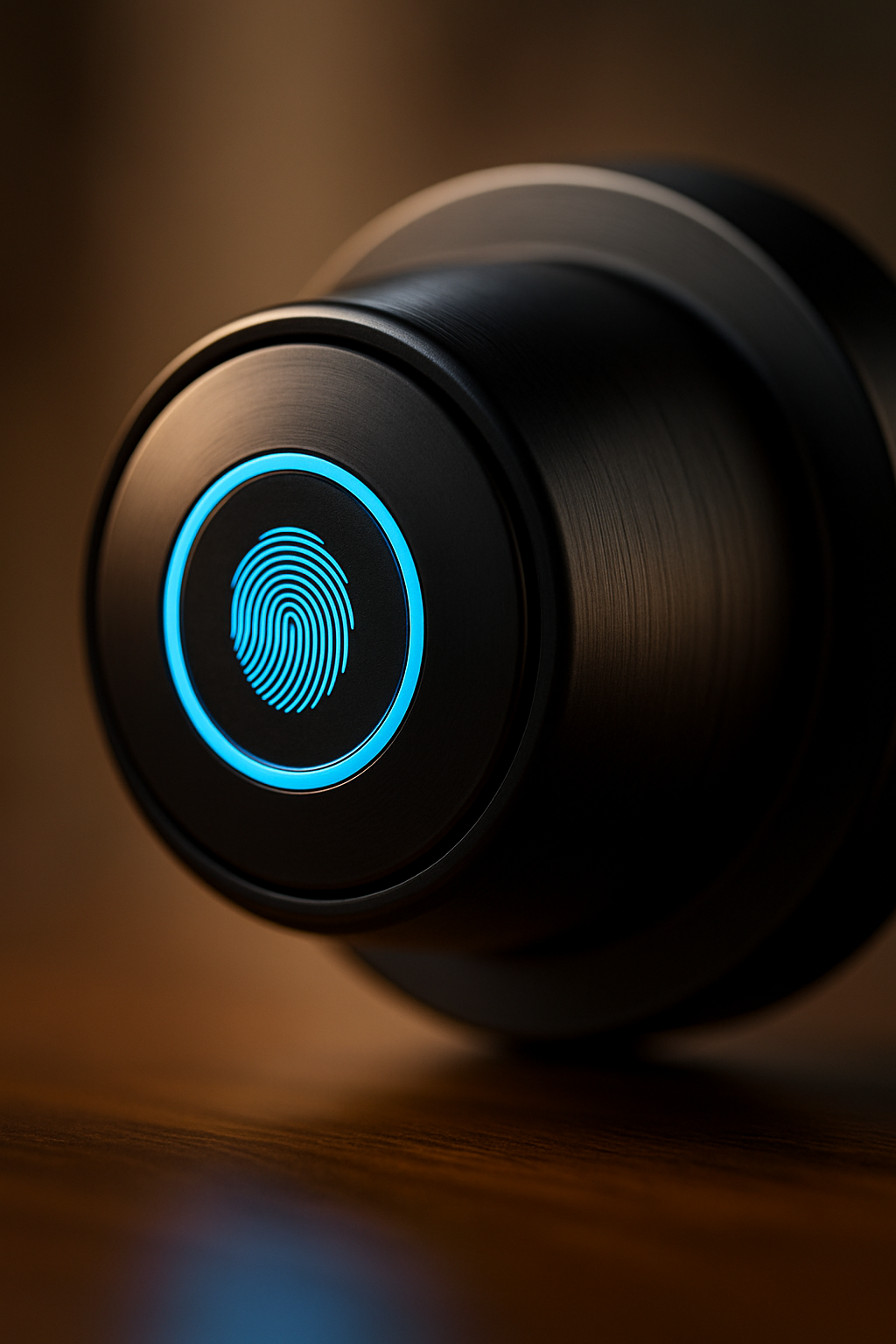 AeroLock™ Smart Fingerprint Door Knob