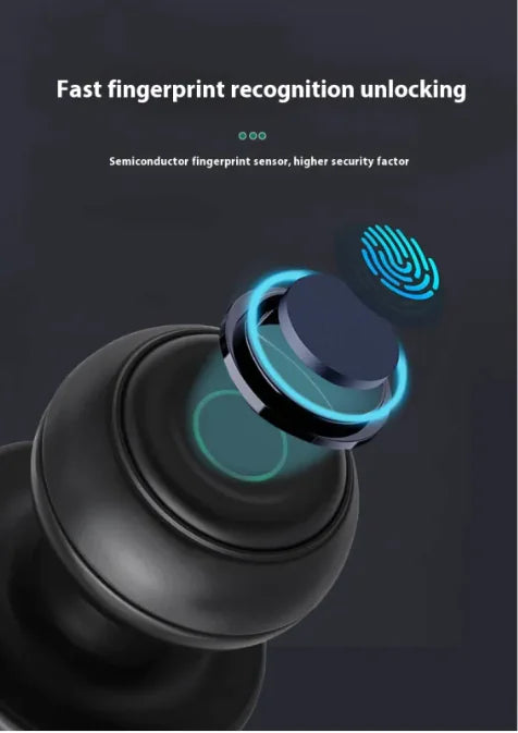 AeroLock™ Smart Fingerprint Door Knob