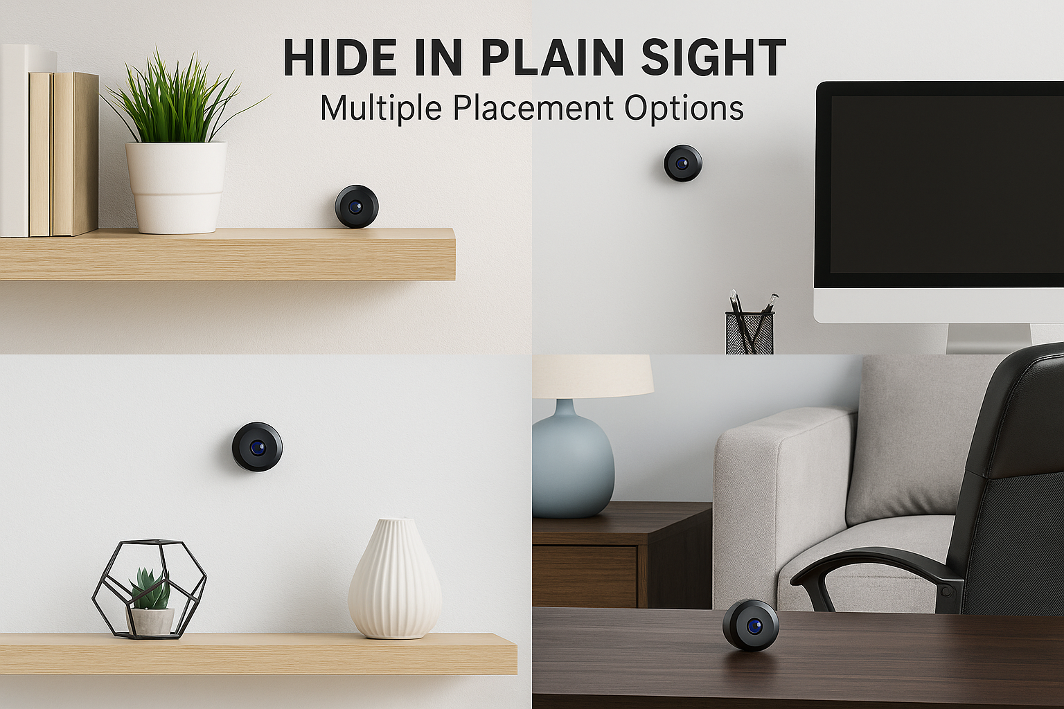 Versatile placement options